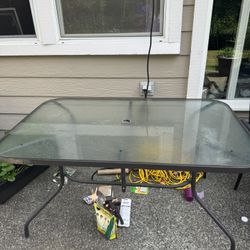 Sturdy Patio Table 