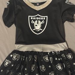4T Raiders Cheerleader dress