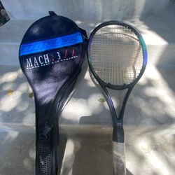 Dunlop Mach 3 Pro 95 Tennis Racket With Case $20