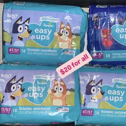 Pampers Easy Ups Size 4t-5t