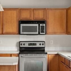 GE Over Counter Microwave