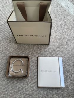 David Yurman Sterling Silver 6mm S-Bracelet