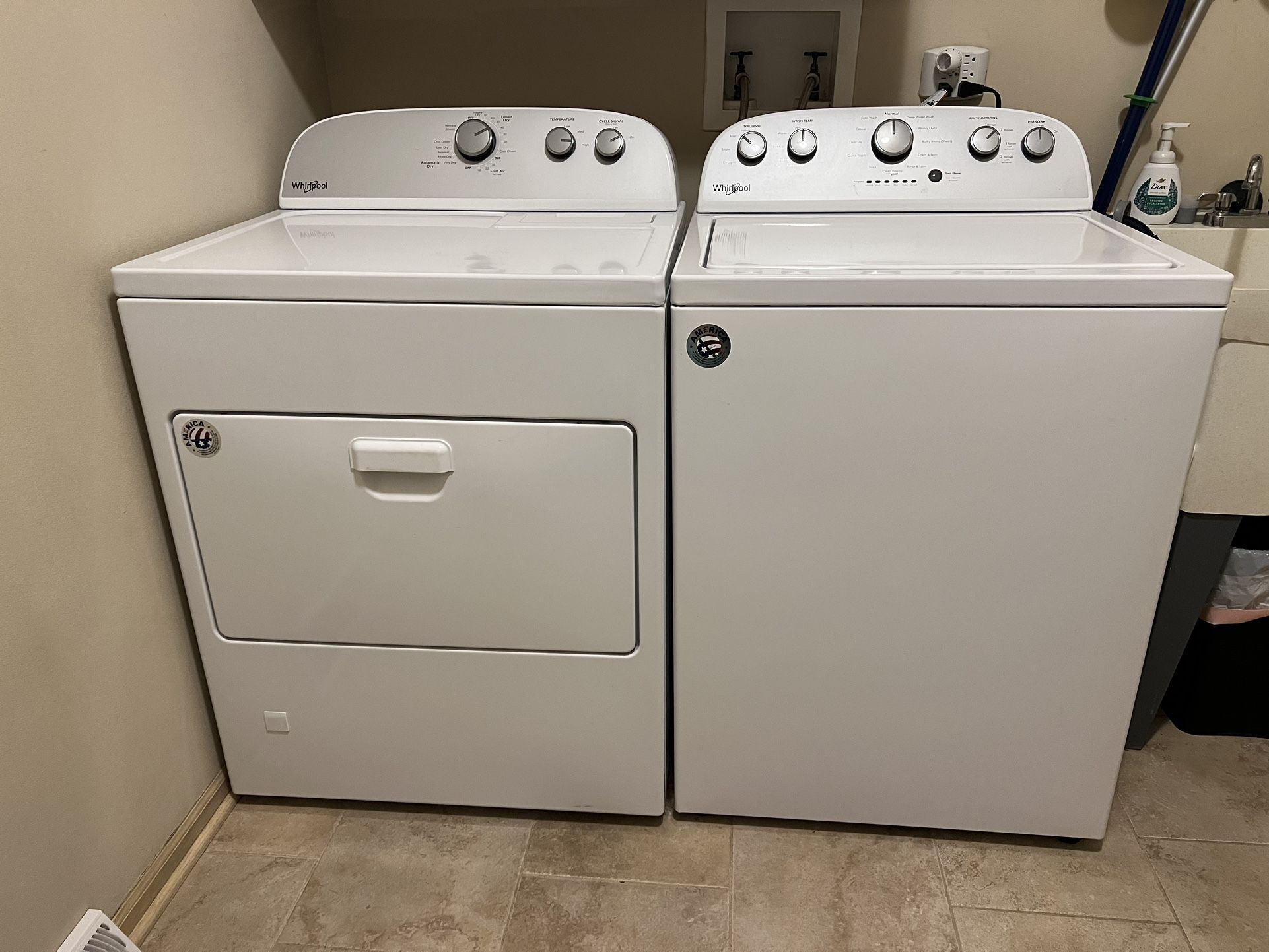 Washer and Dryer