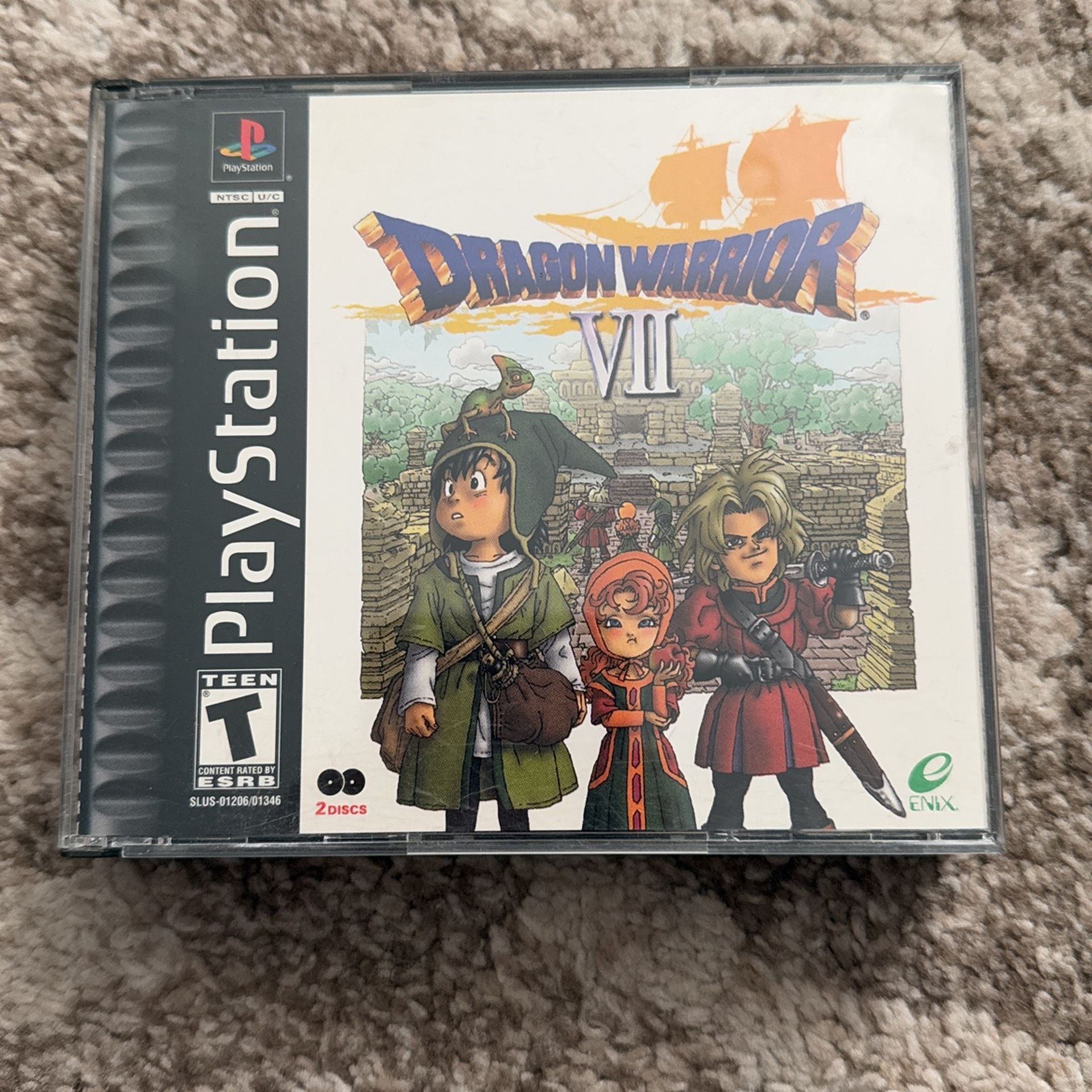 Dragon Warrior 7 For Playstation 1