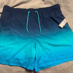 New Men Blue Shorts  L 36-38