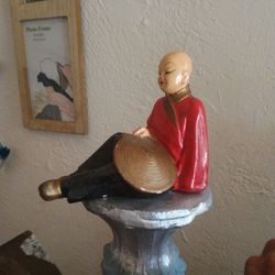 Ceramic Chinese Statue