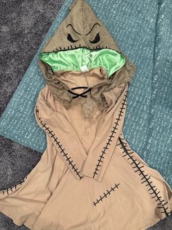 Oogie Boogie Halloween Costume Hoodie Dress