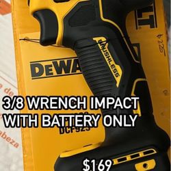 3./8 Wrench Impact Only 
