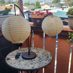 Vintage Chinese Paper Lantern Lamp 