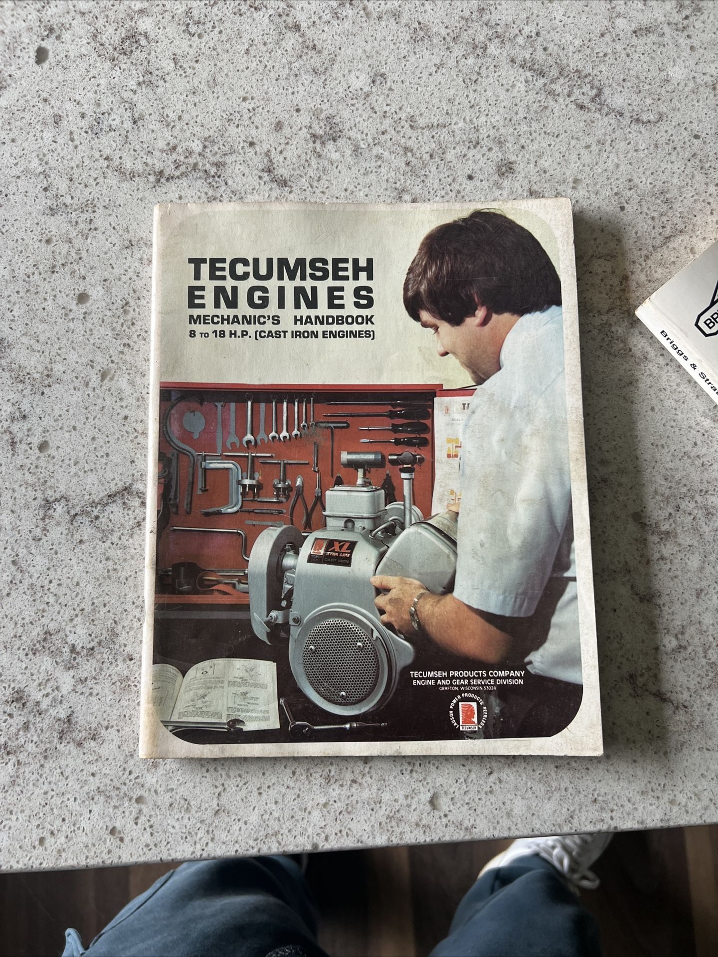 1984 Tecumseh Engines Mechanic's Handbook 8 to 18 HP (Cast Iron Engines)