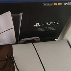 PS5 slim digital like new