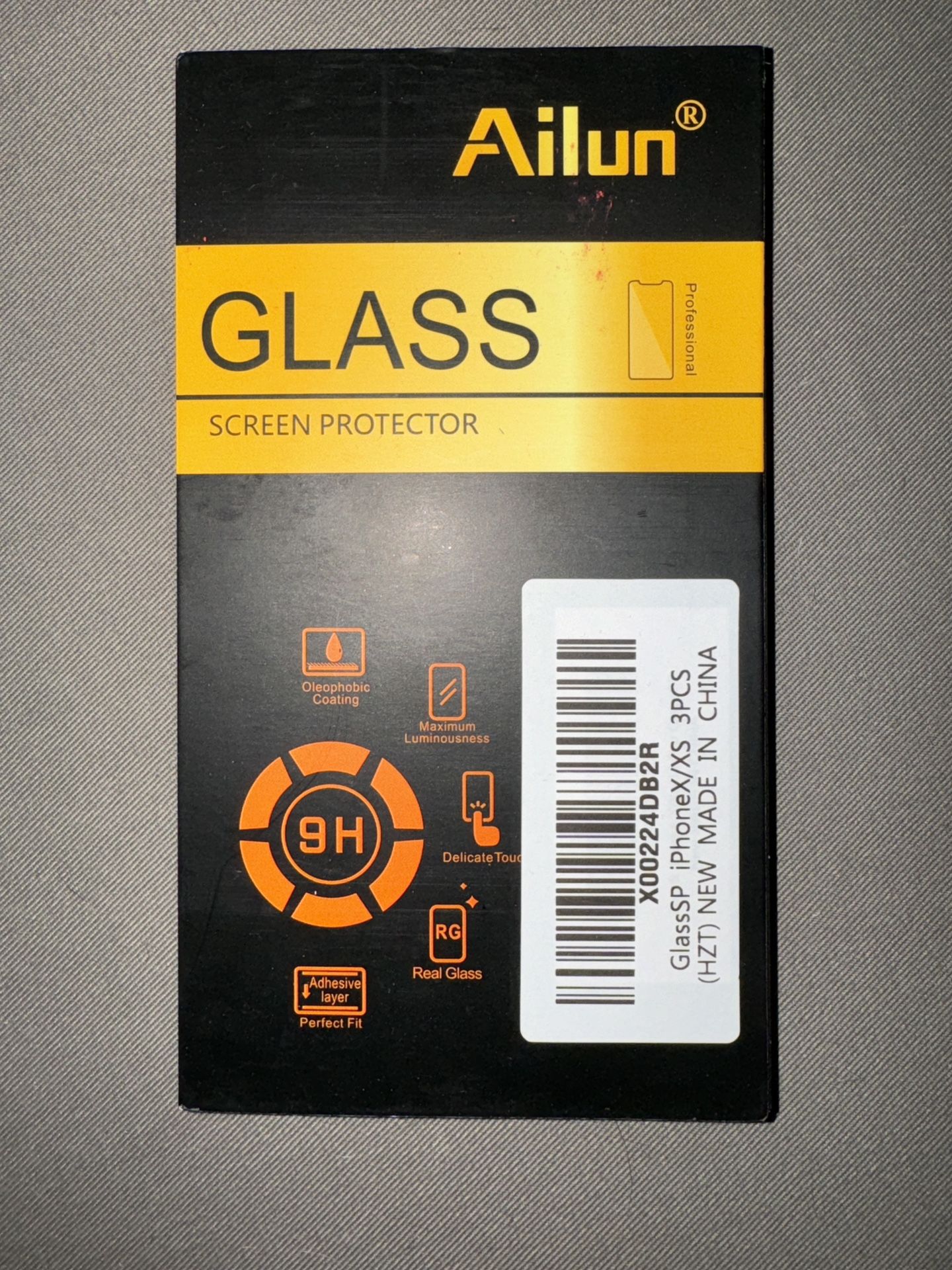 Glass Screen Protector iPhone X/Xs 11 Pro 3pcs