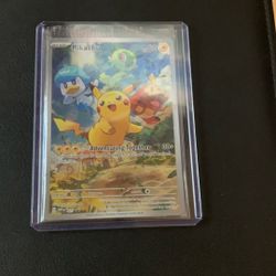 Pikachu Full Art Promo 027