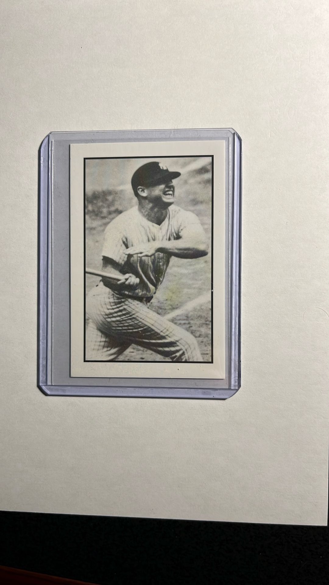 Mickey Mantle 1984 ERROR Card