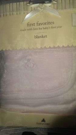 Baby Gap blanket.