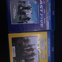 Fast and furious 5 & 6 blu ray