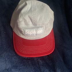 Supreme 2 Tone Quill Camp Cap Light Blue
