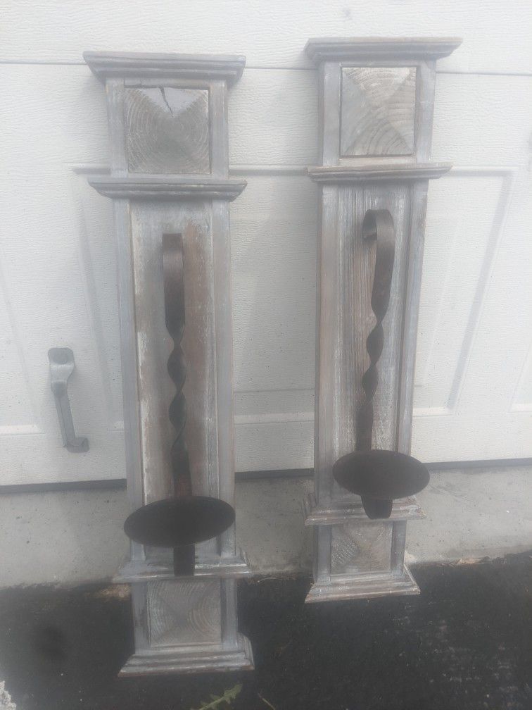 Candle Holder For The Wall