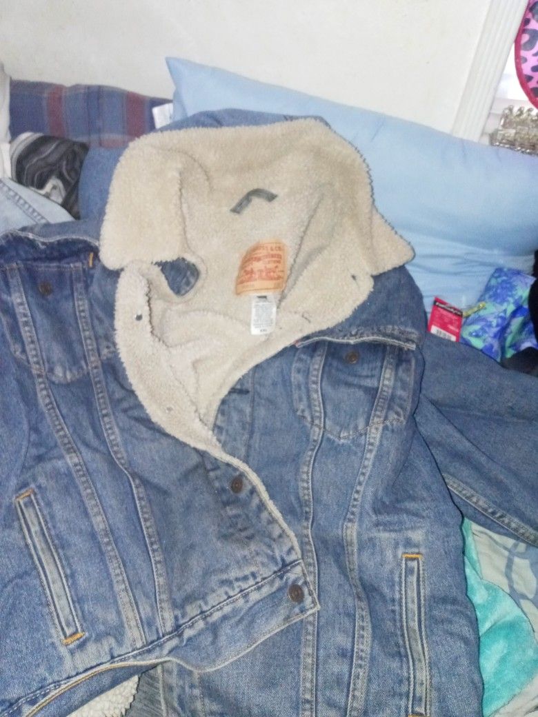 Another Denim Jacket This Time It's A Levi XX L