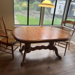 Amazing Dining  Table W/2 Chairs