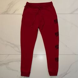 Billionaire Boys Club Side Arch Logo Sweatpants Red Large