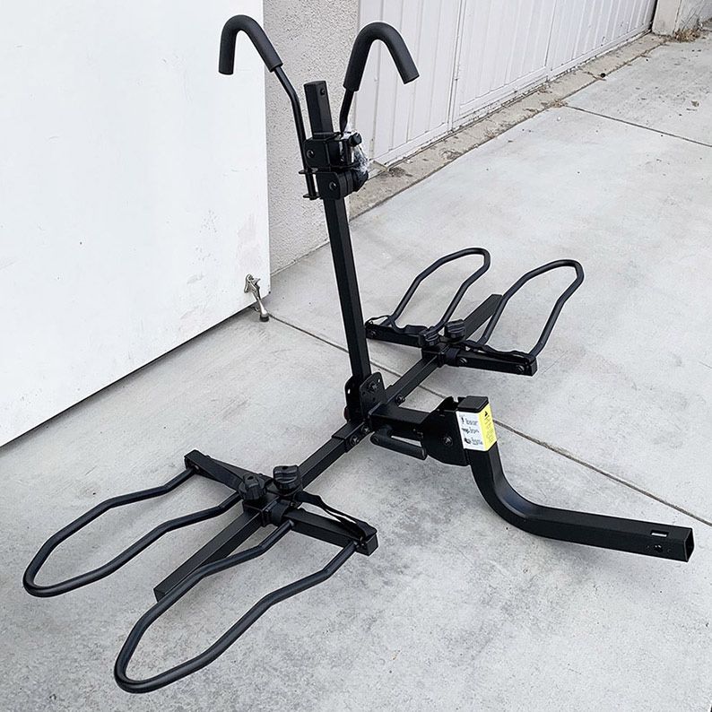 New In Box $140 KAC 2 Bike Rack for Car SUV Hatchback Mount 2” Anti Wobble Hitch Heavy Duty Bicycle Carrier