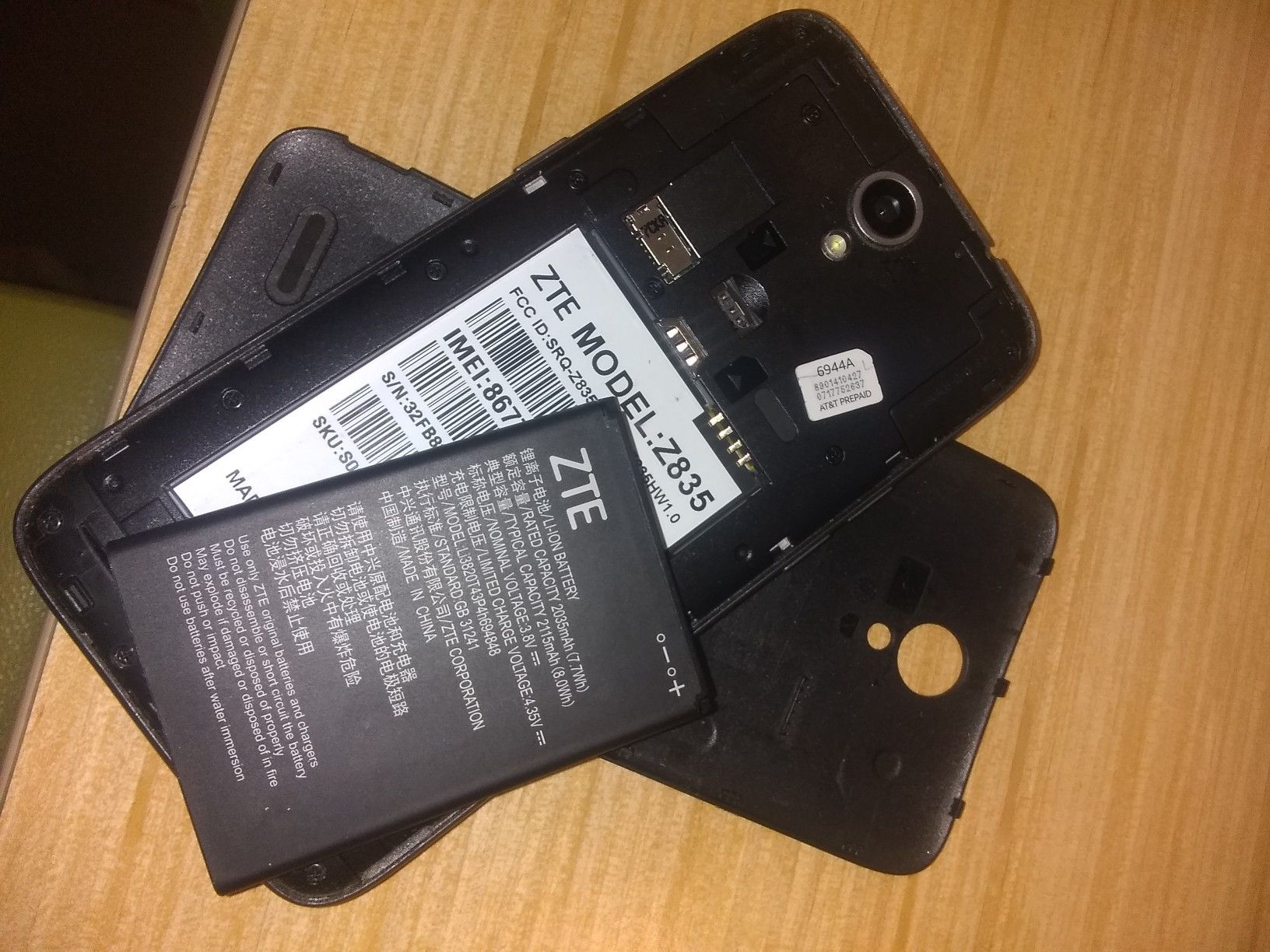 ZTE Z835 Maven 3 AT&T Go Phone New