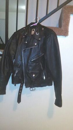 Womans Leather riding jacket
