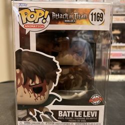 Battle Levi Funko Pop Special Edition Exclusive Attack On Titan