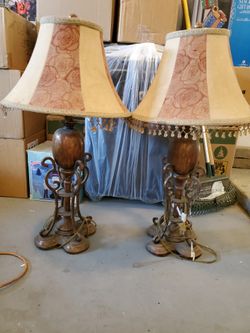 Lamps Very Heavy Iron