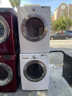 🍂SET WASHER AND DRYER LG WHITE🍂🆓️FREE DELIVERY🆓️
