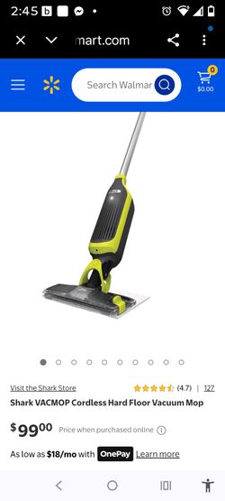 Shark vac mop cordless with charger