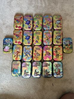 Pokémon Empty Mini Tins