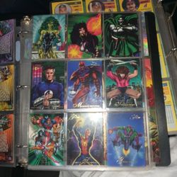 Comic Cards (135) Great Condition. 1994 Fleer 1992 Impact Plus 36 Football Cards From Emmit Smith Barrie Sanders Bo Jacksons. Topps And Upperdeck1991