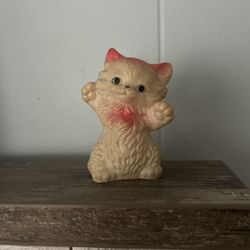 Vintage Rubber Kitten