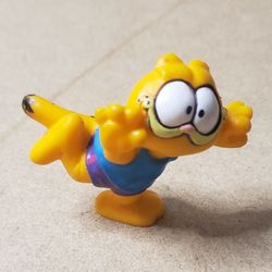 Vintage Garfield Pvc Figurine 