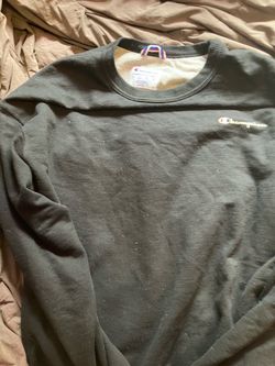 Black Champion Crew Neck