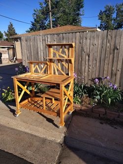 Rolling Potting Bench / Vendor Cart