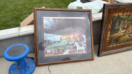 Noah’s Ark Framed Art