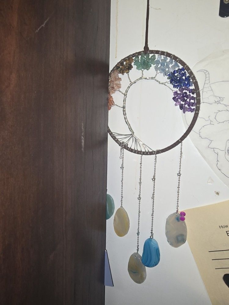 Natural crystals Hangers.