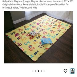 Baby Care Playmat 82inxh By 55inch