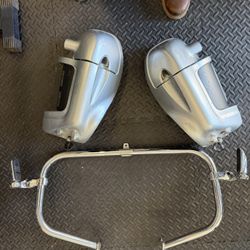 Harley Davidson Lower Flaring Fenders And bar