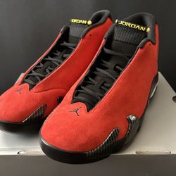 NEW Jordan 14 - Ferrari (Size 12)