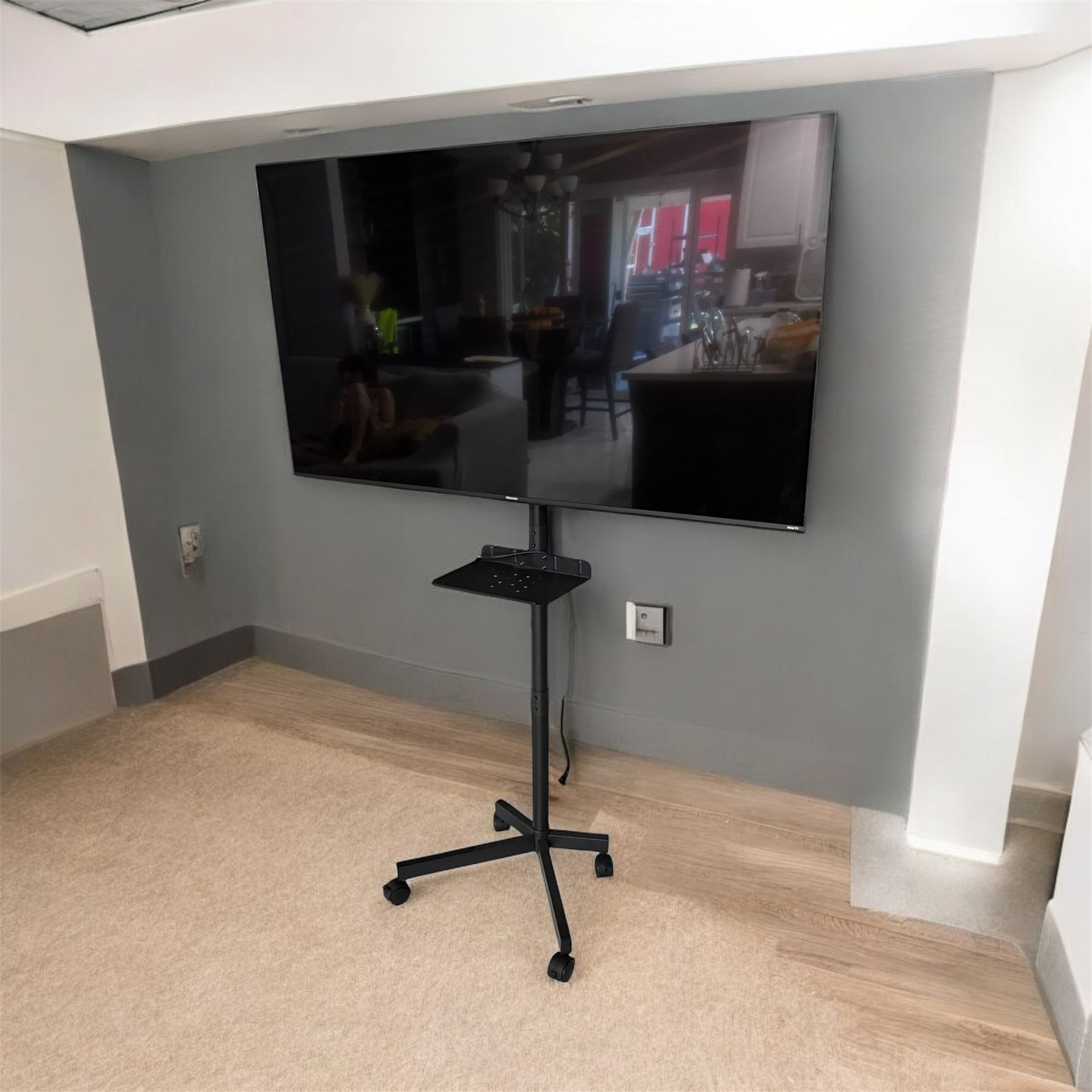 Flat Screen TV And Portable stand
