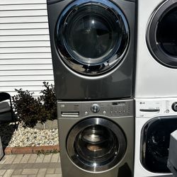 LG Washer And Whirlpool Gas Dryer 