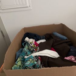 Box Full Of Clothes