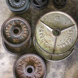 Olympic Weights + Bar