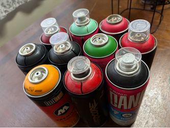 Spray cans