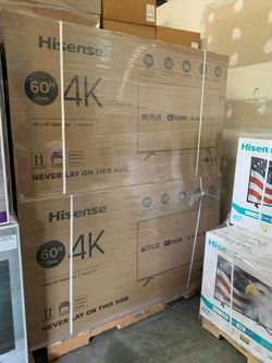 HISENSE 60 INCH SMART UHD HDR ROKU!!¡