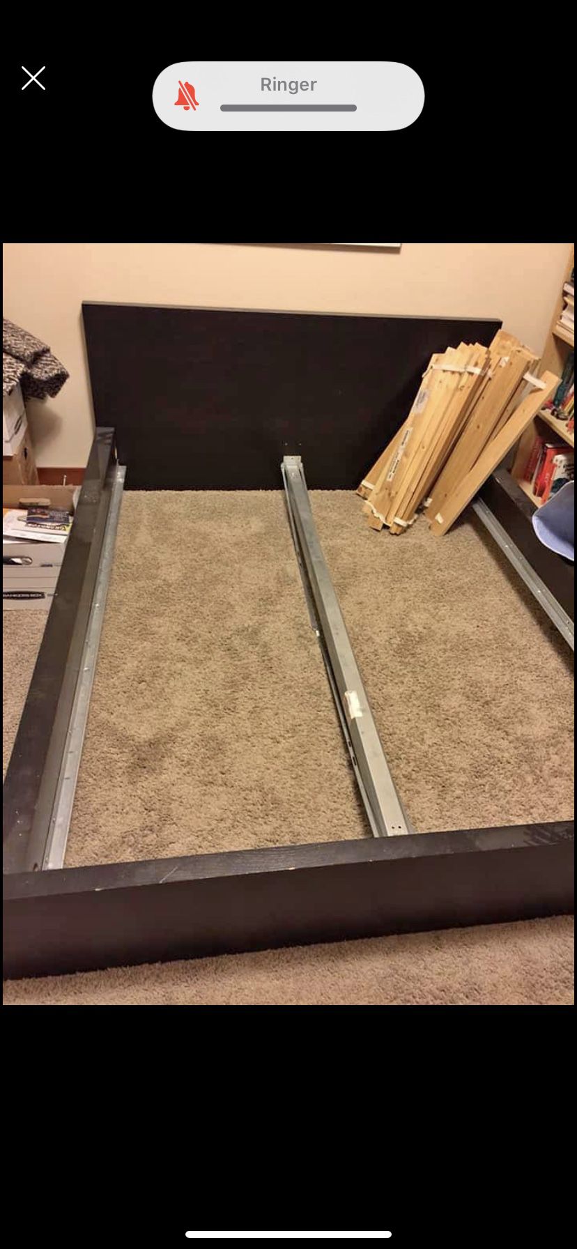 Ikea malm queen bed frame